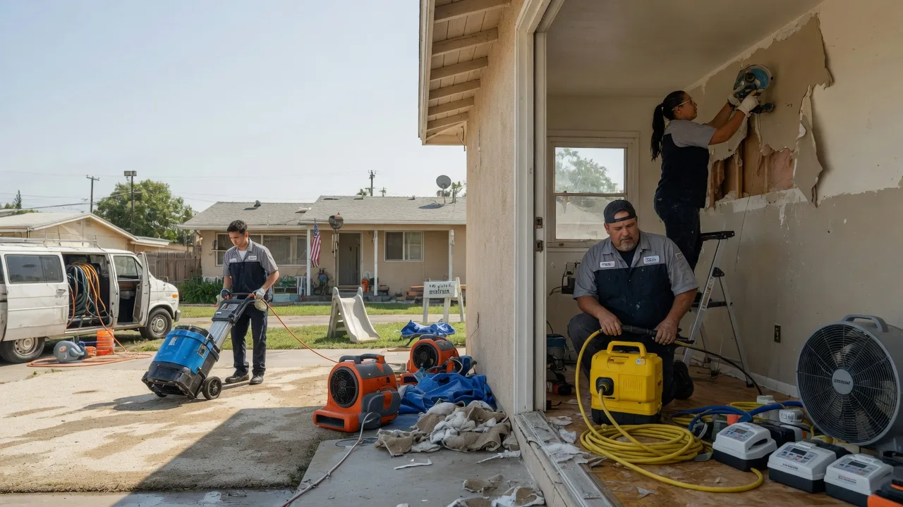 Water Damage Restoration in Four States, WV near me